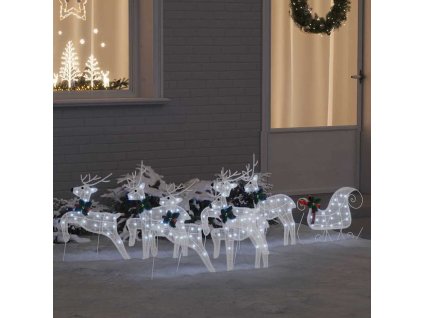 LED sobi 7 pcs Bílá textil 3385892