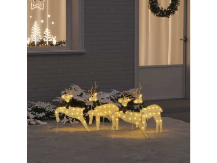 LED sobi 4 pcs Zlatá textil 3385893