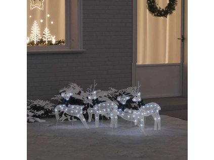 LED sobi 4 pcs Bílá textil 3385895