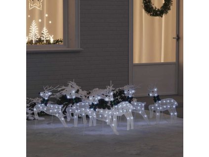 LED sobi 6 pcs Bílá textil 3385898