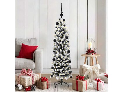 Umělý vánoční stromeček Zelená 150 cm PVC, ocel a plast 3395006