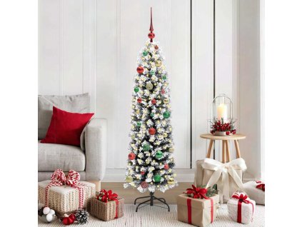 Umělý vánoční stromeček Zelená 150 cm PVC, ocel a plast 3395013