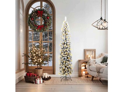 Umělý vánoční stromeček Zelená 180 cm PVC, ocel a plast 3395014