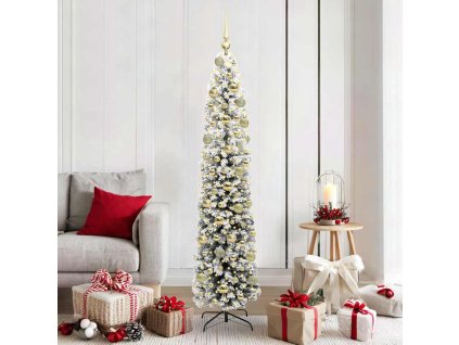 Umělý vánoční stromeček Zelená 180 cm PVC, ocel a plast 3395022