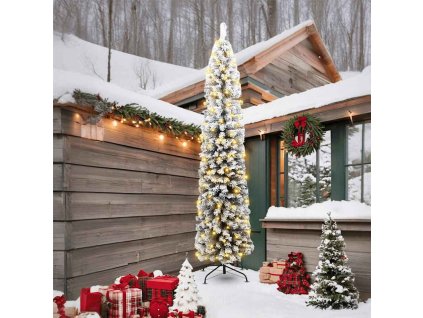 Umělý vánoční stromeček Zelená 240 cm PVC, ocel a plast 3395040