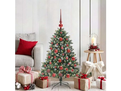 Umělý vánoční stromeček Zelená 120 cm PVC, plast a ocel 3395209