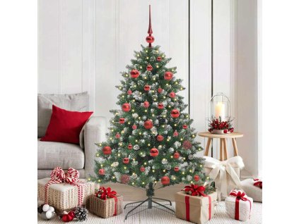 Umělý vánoční stromeček Zelená 150 cm PVC, plast a ocel 3395221