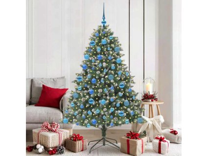 Umělý vánoční stromeček Zelená 180 cm PVC, plast a ocel 3395240