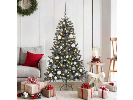 Umělý vánoční stromeček Zelená 150 cm PVC, plast a ocel 3395867