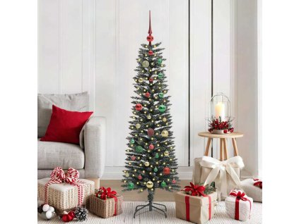 Umělý vánoční stromeček Zelená 150 cm PVC, plast a ocel 3395936