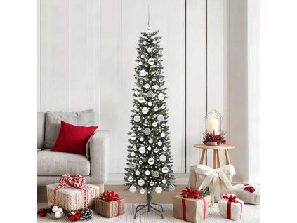 Umělý vánoční stromeček Zelená 180 cm PVC, plast a ocel 3395945