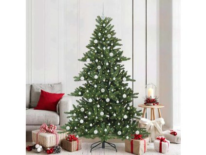 Umělý Skládací Vánoční Strom s stojanem Zelená 210 cm PVC 3397682