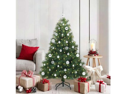 Umělý vánoční stromeček s stojanem Zelená 150 cm PE a PVC 3397775