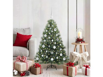 Umělý vánoční stromeček s stojanem Zelená 120 cm PE a PVC 3397827