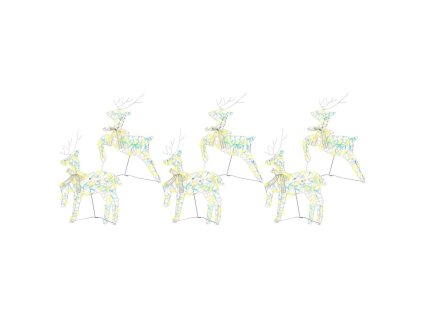 LED sobi s 180 LED diodami 6 pcs Multikolor PET 3399387