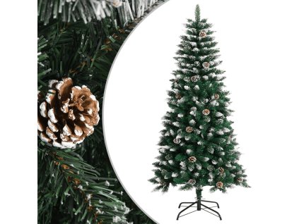 Umělý vánoční stromek se stojanem zelený 120 cm PVC 345173