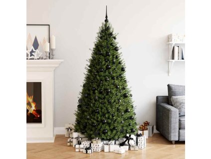 111dílná sada vánočních ozdob černá polystyren 356116