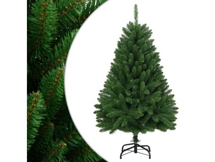 Umělý sklápěcí vánoční stromek se stojanem zelený 150 cm 357778
