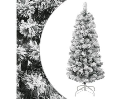 Umělý sklápěcí vánoční stromek se sněhem 120 cm 358379