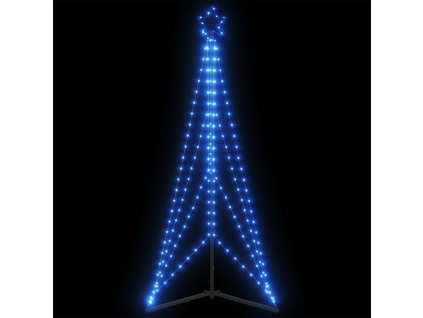 LED vánoční stromek 363 modrých LED diod 182 cm 4016410