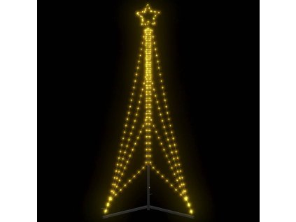 LED vánoční stromek 483 teplých bílých LED diod 240 cm 4016412