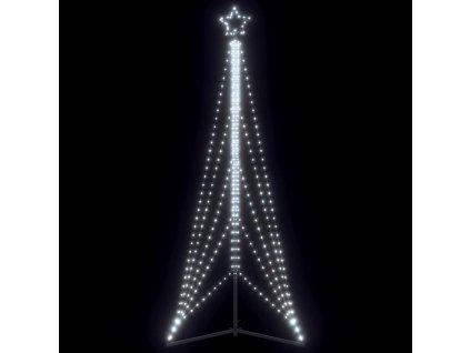LED vánoční stromek 525 studených bílých LED 302 cm 4016417