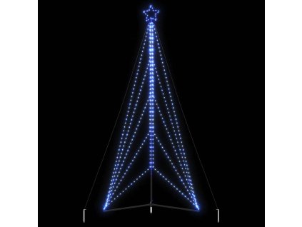 LED vánoční stromek 615 modrých LED diod 404,5 cm 4016422