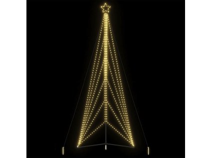 LED vánoční stromek 861 teplých bílých LED diod 478 cm 4016424