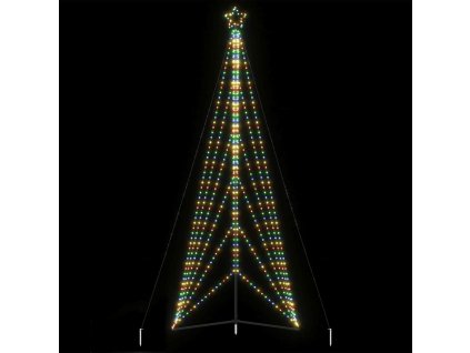 LED vánoční stromek 861 barevných LED diod 478 cm 4016427