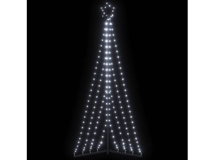 LED vánoční stromek 339 studených bílých LED 187 cm 4016429