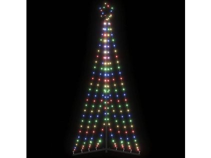 LED vánoční stromek 339 barevných LED diod 187 cm 4016431