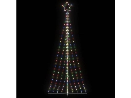LED vánoční stromek 447 barevných LED diod 250 cm 4016435