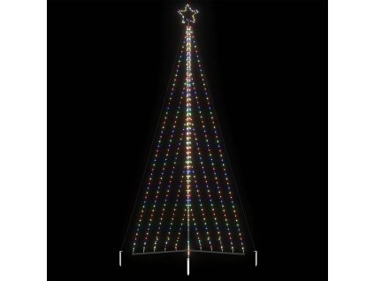 LED vánoční stromek 570 barevných LED diod 399 cm 4016443