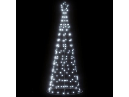 LED vánoční stromek 200 studených bílých LED diod 182 cm 4016449