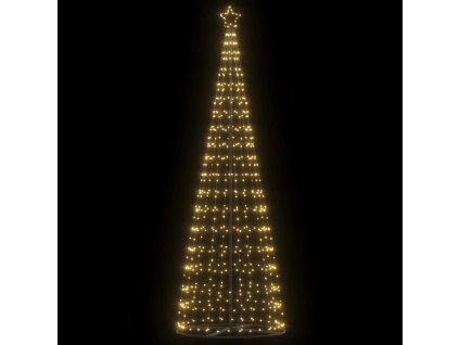 LED vánoční stromek 550 teplých bílých LED diod 304 cm 4016452