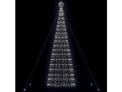 LED vánoční stromek 1534 studených bílých LED 503 cm 4016457