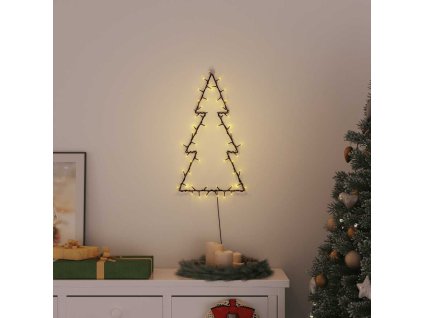 Vánoční osvětlení vánoční stromek silueta 80 LED teplá bílá 4019604