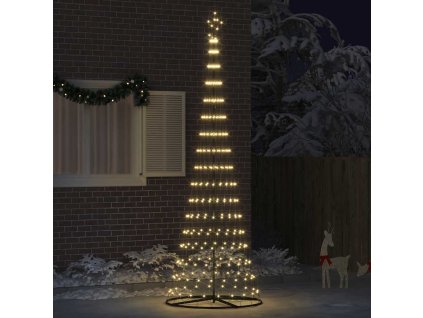LED vánoční strom Teplá bílá 100.5 x 100.5 x 302.5 cm kov 42018787