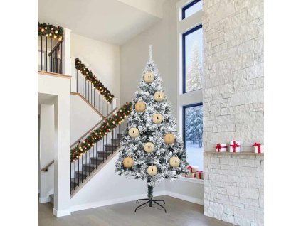 Sada vánočních ozdob XXL 3 pcs Zlatá Plast 42018872