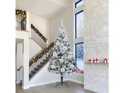 Vánoční baňková sada XXL 3 pcs Stříbrná Plast 42018876