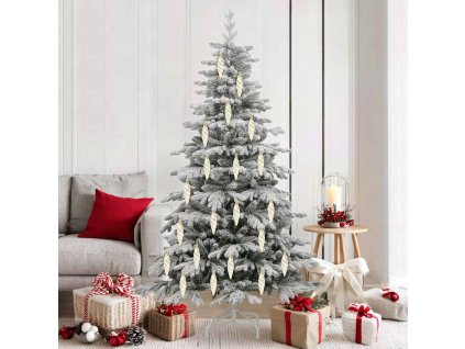 Vánoční spirálová koule 40 pcs Zlatá Plast 42018898