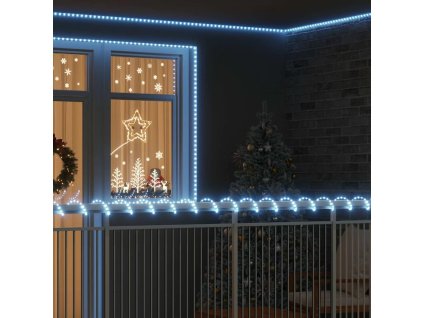 Světelný provaz s 240 LED diodami Studená Bílá 10 m PVC 42018944