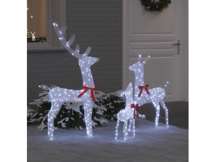 Rodina sobů 3 pcs Studená bílá 68 x 26 x 127 cm textil 42019053