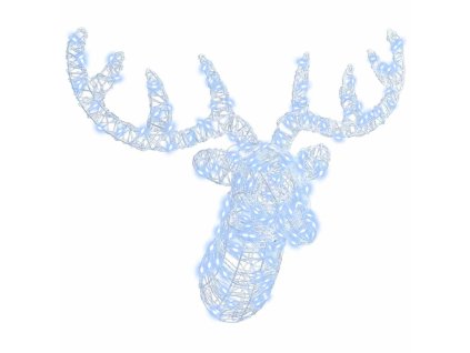 Hlava soba Studená bílá 68 x 36.5 x 62.5 cm Akryl 42019062