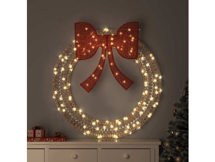Věnec s 150 LED diodami Teplá bílá 120 cm PET 42019135
