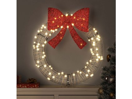 Věnec s 60 LED diodami Teplá bílá 75 cm Ratan 42019139