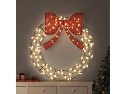 Věnec s 150 LED diodami Teplá bílá 120 cm Ratan 42019141