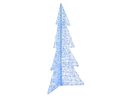 Vánoční stromeček s 240 LED diodami Modrá 180 cm Akryl 42019212