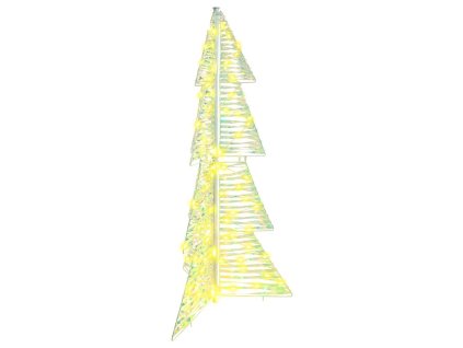 Vánoční stromeček s 100 LED diodami Teplá bílá 120 cm PET 42019214