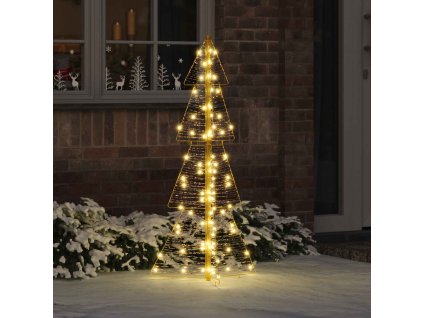 Vánoční stromeček s 100 LED diodami Teplá bílá 120 cm PET 42019217